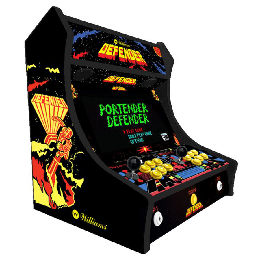Defender two-player Bartop arcade machine — view 1