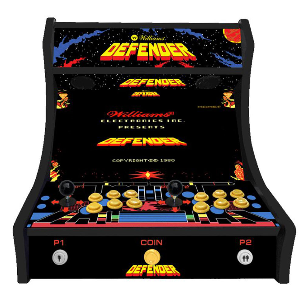 Defender two-player Bartop arcade machine — view 2