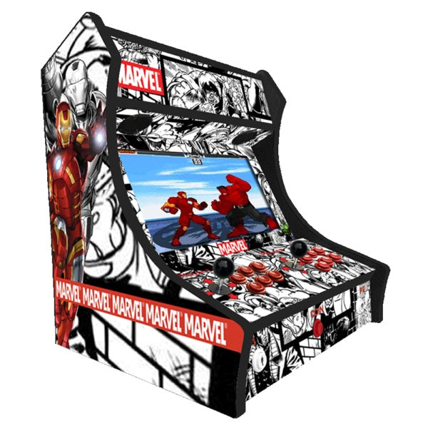 Marvel Comic two-player Bartop arcade machine — view 1