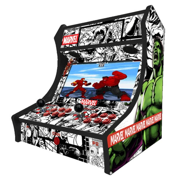 Marvel Comic two-player Bartop arcade machine — view 3