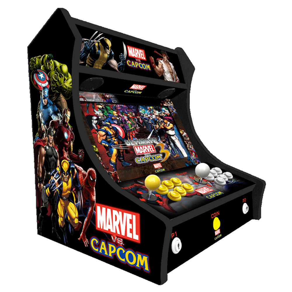Marvel vs Capcom two-player Bartop arcade machine — view 1