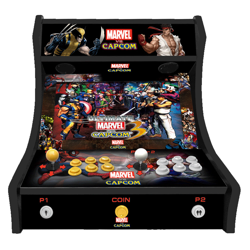 Marvel vs Capcom two-player Bartop arcade machine — view 2