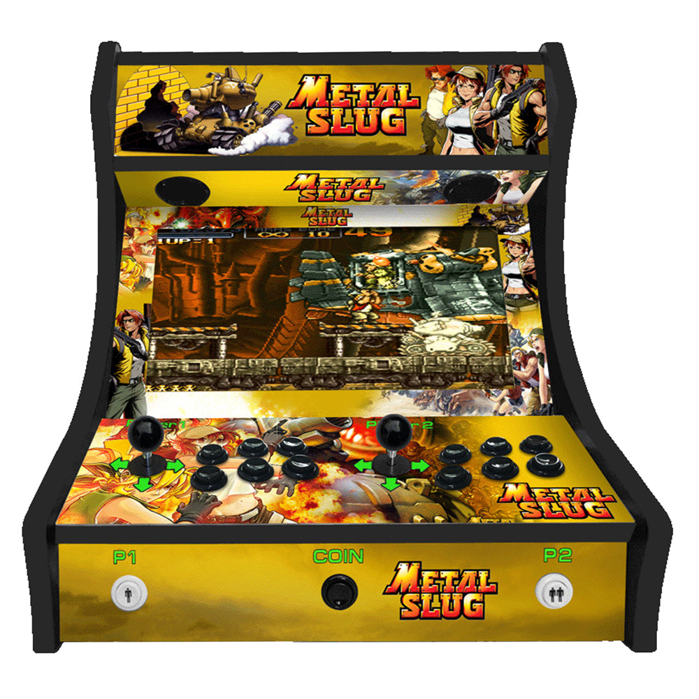 Metal Slug two-player Bartop arcade machine — view 2
