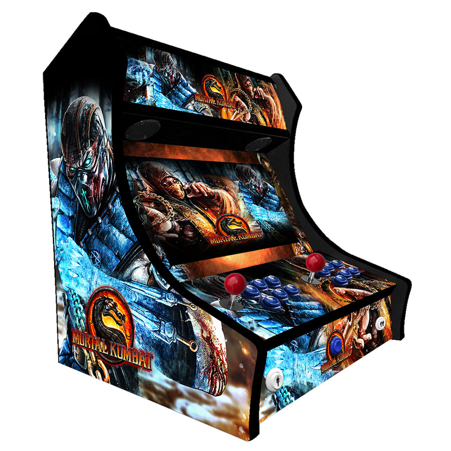 Mortal Kombat v1 two-player Bartop arcade machine — view 1