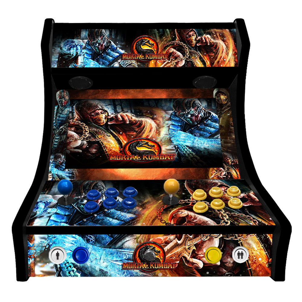 Mortal Kombat v1 two-player Bartop arcade machine — view 2