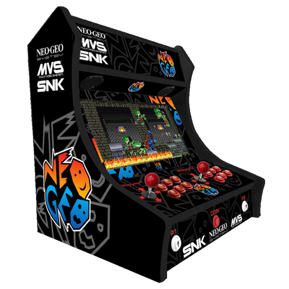 Neo Geo v1 two-player Bartop arcade machine — view 1