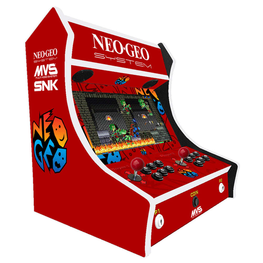 Neo Geo v2 two-player Bartop arcade machine — view 1