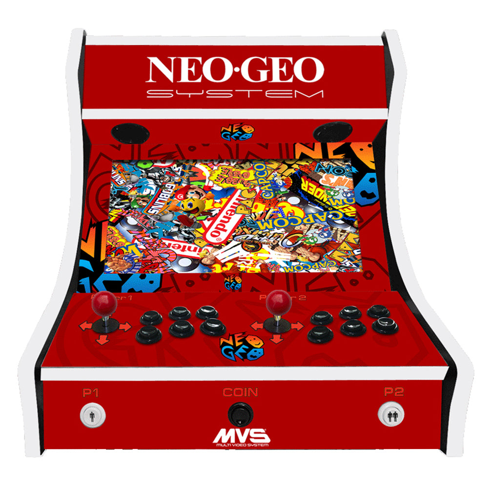 Neo Geo v2 two-player Bartop arcade machine — view 2