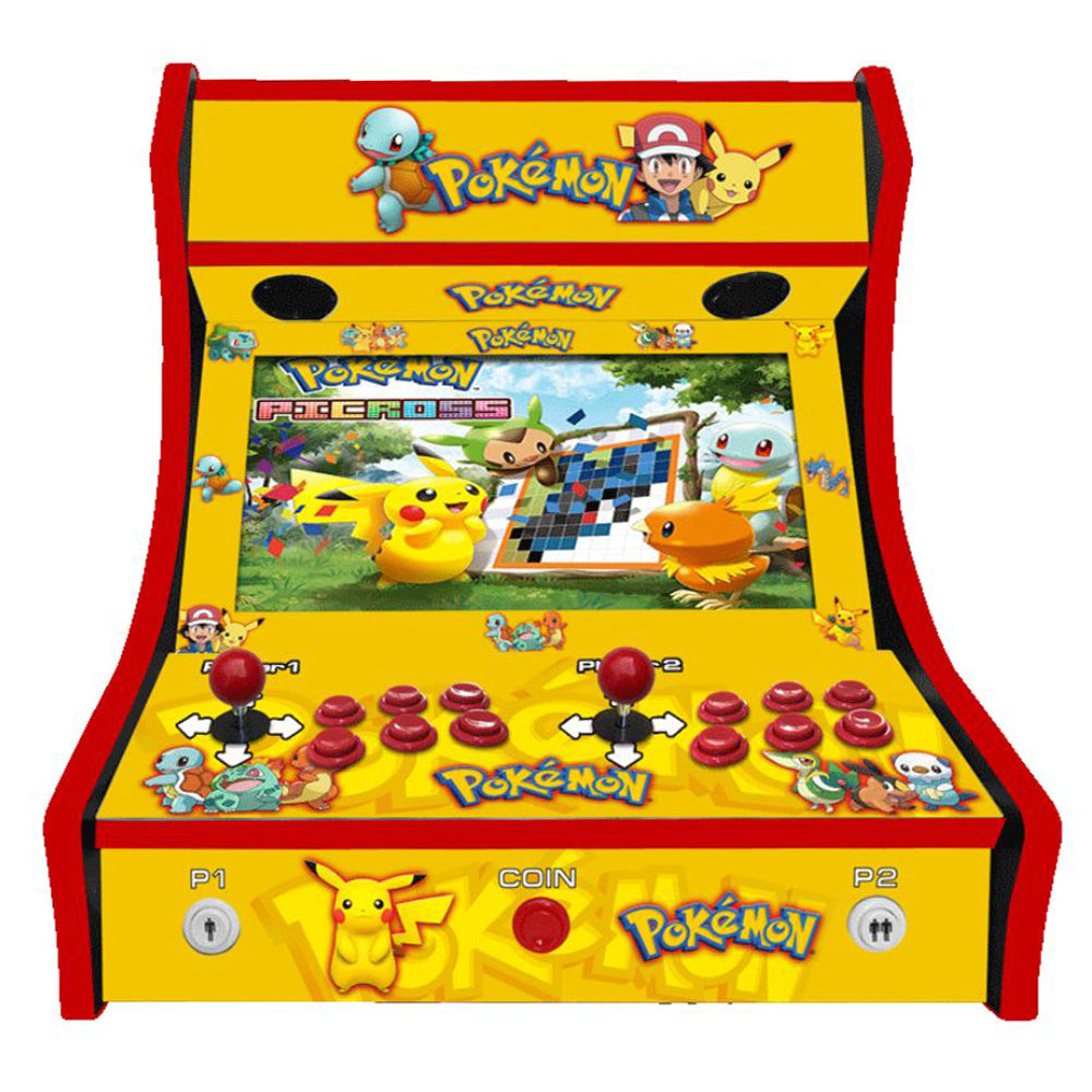 Pokemon v2 two-player Bartop arcade machine — view 2