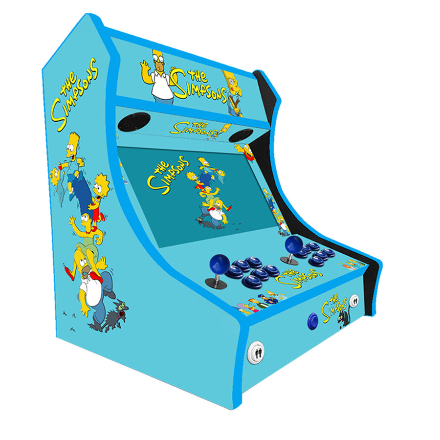 The Simpsons two-player Bartop arcade machine — view 1