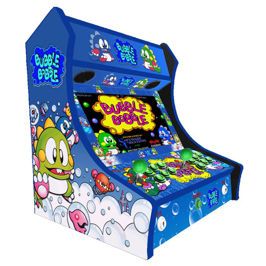 Bubble Bobble two-player Bartop arcade machine — view 1