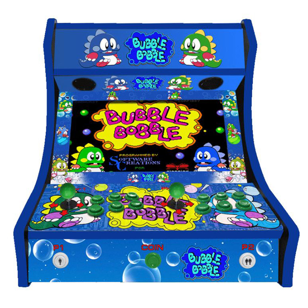 Bubble Bobble two-player Bartop arcade machine — view 2