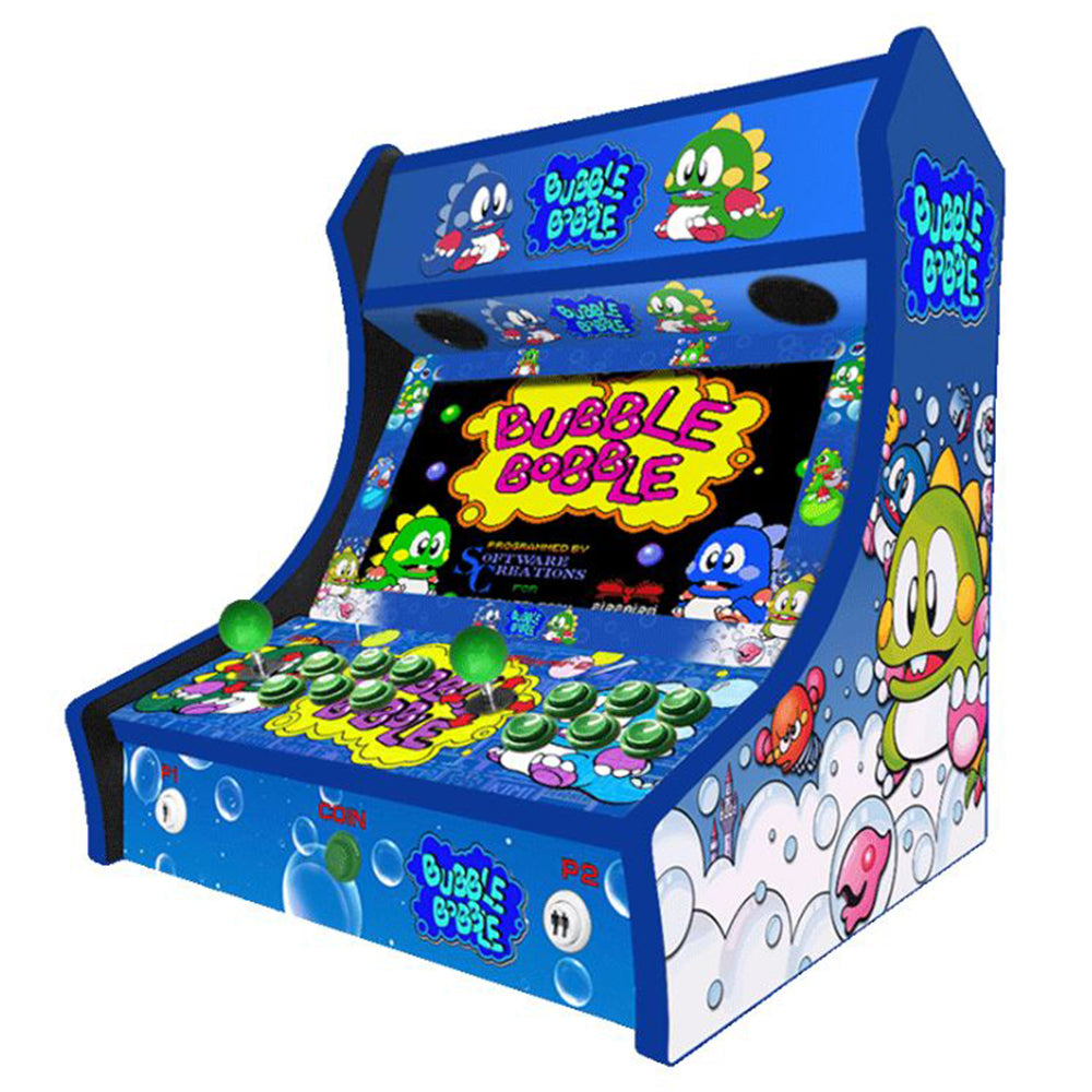Bubble Bobble two-player Bartop arcade machine — view 3