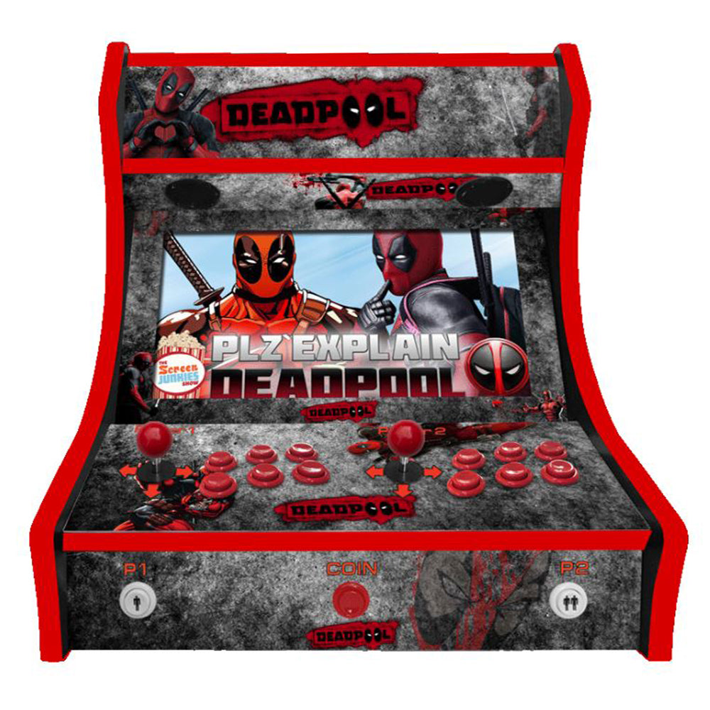 Deadpool two-player Bartop arcade machine — view 2