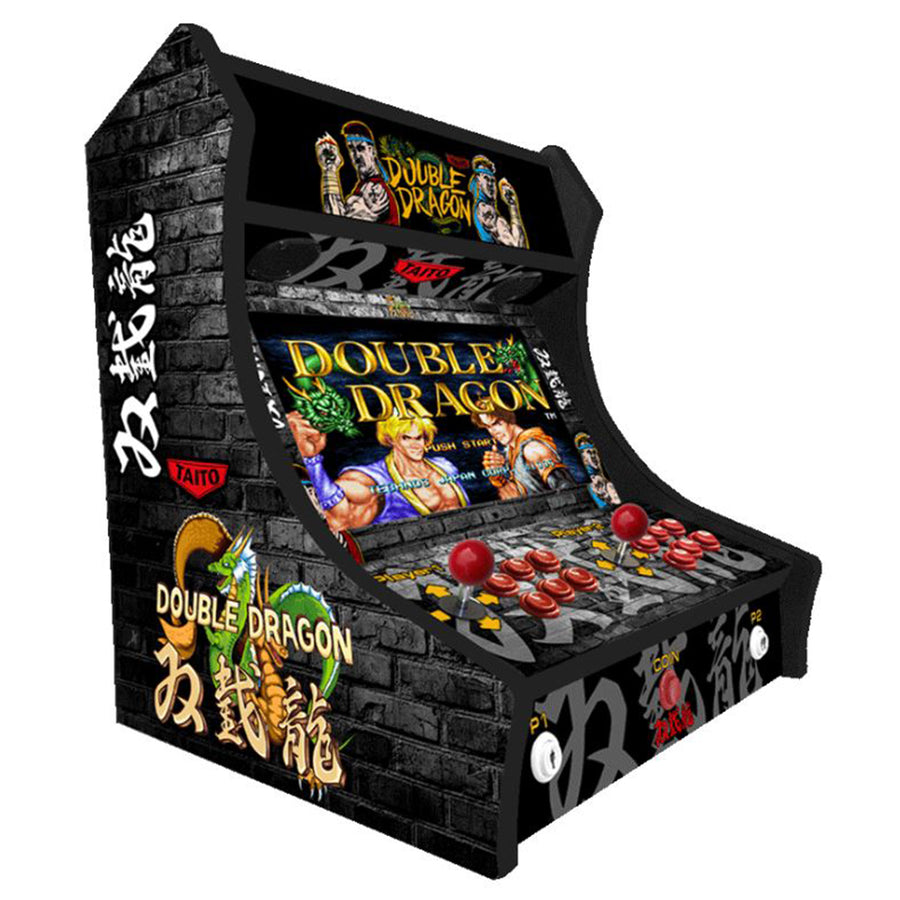 Double Dragon two-player Bartop arcade machine — view 1