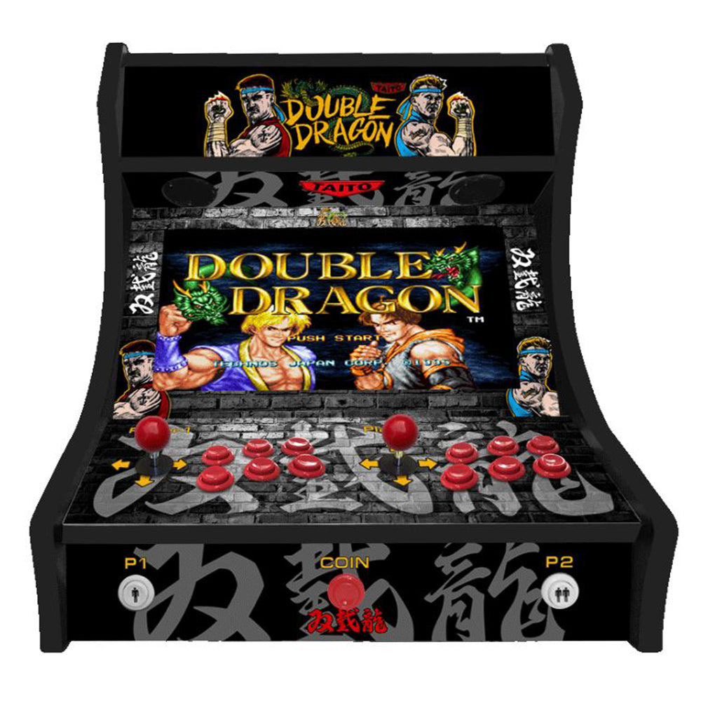 Double Dragon two-player Bartop arcade machine — view 2