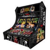 Double Dragon two-player Bartop arcade machine — view 3