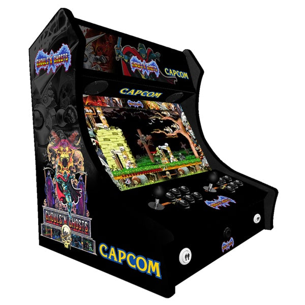 Ghouls ’n Ghosts two-player Bartop arcade machine — view 1