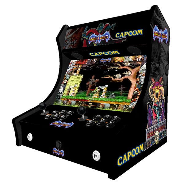 Ghouls ’n Ghosts two-player Bartop arcade machine — view 3