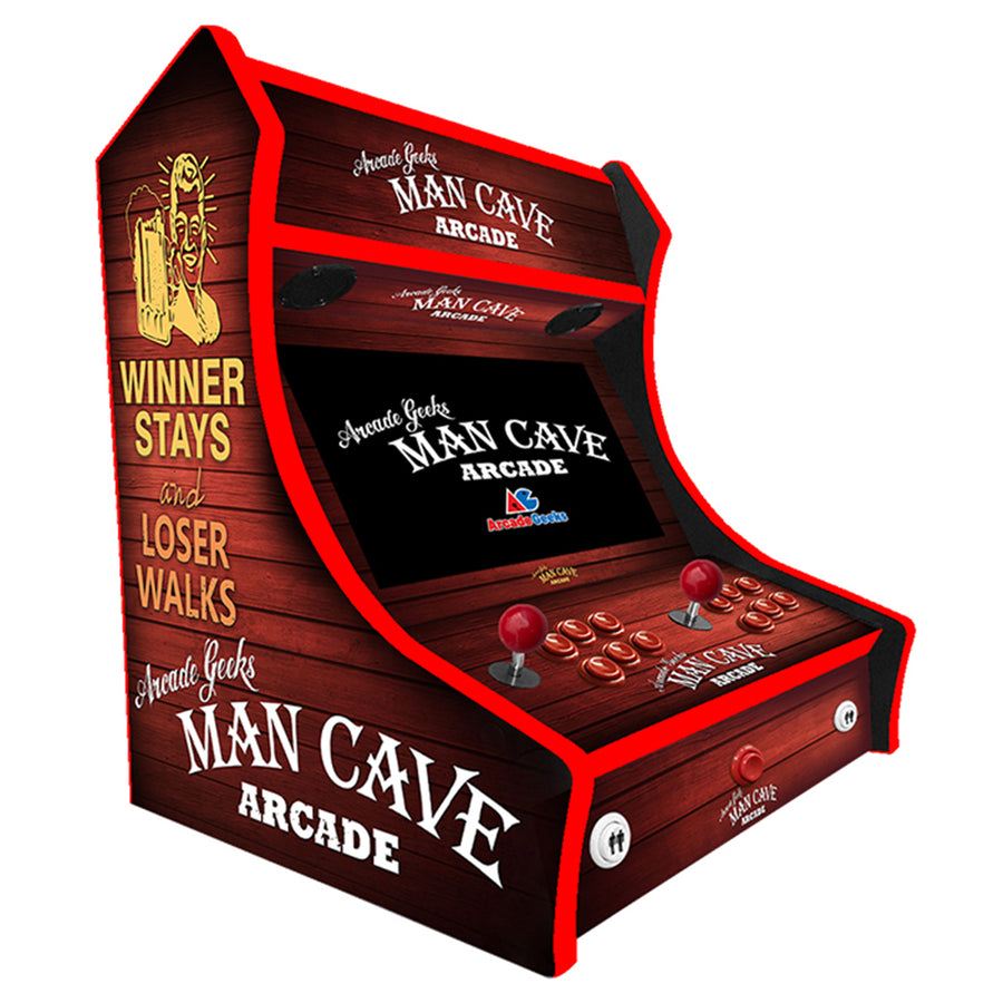 Mancave two-player Bartop arcade machine — view 1