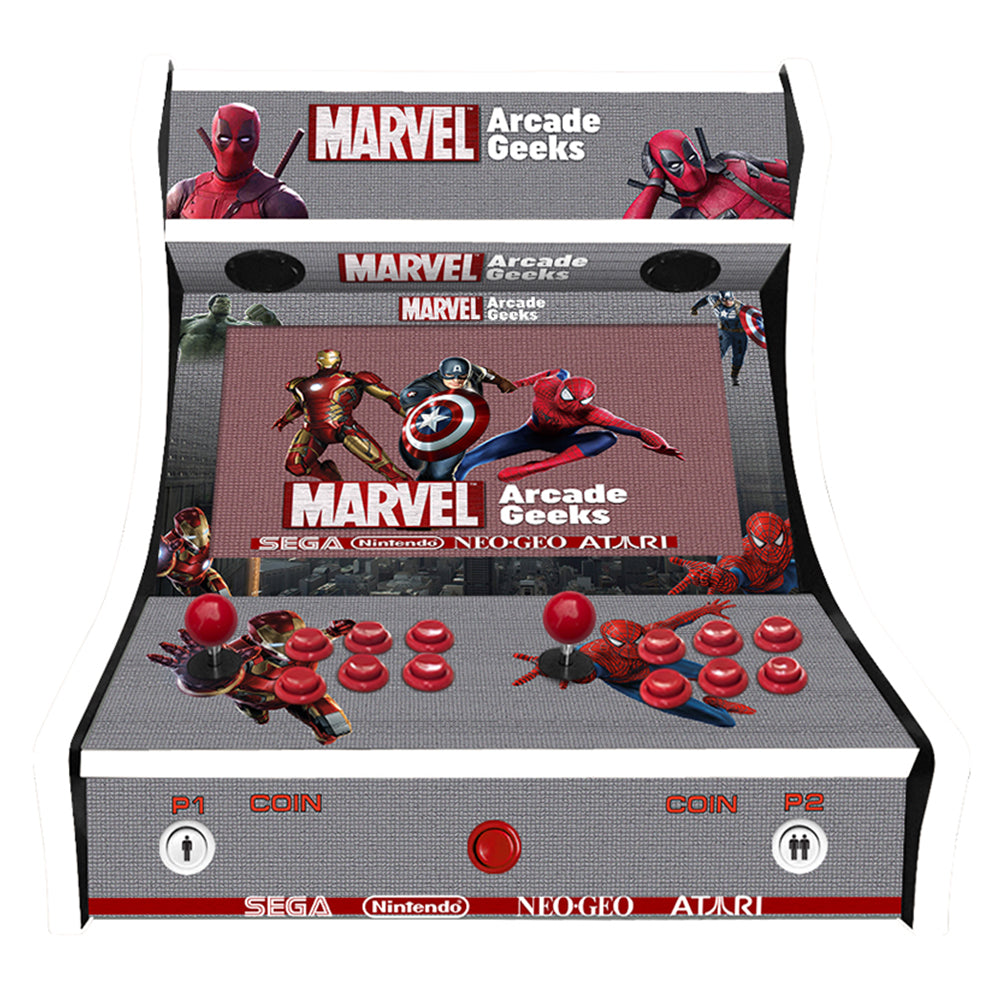 Marvel Multi Games two-player Bartop arcade machine — view 2