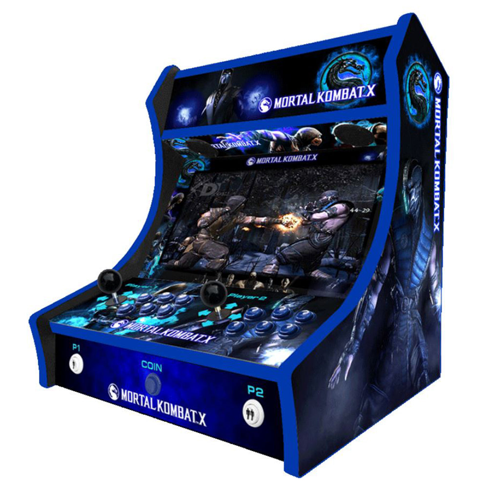 Mortal Kombat v4 two-player Bartop arcade machine — view 3