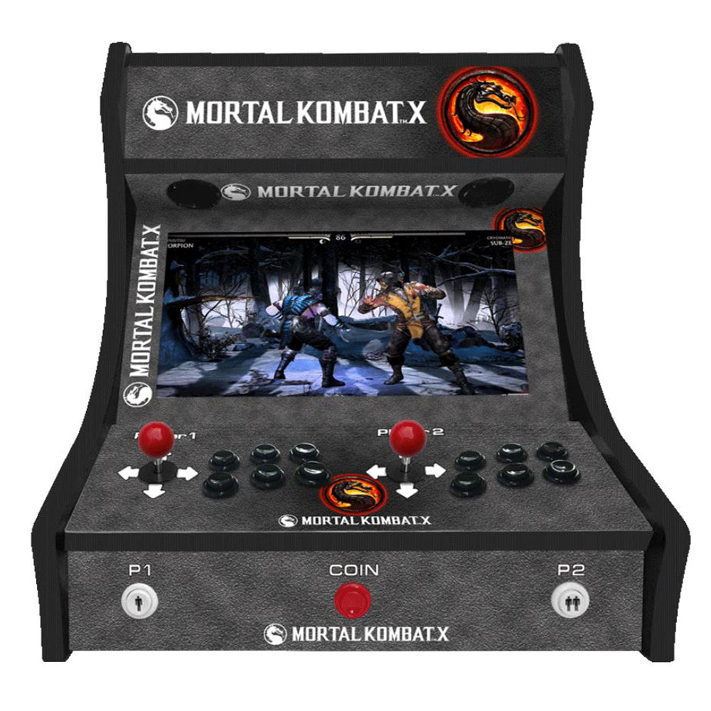 Mortal Kombat v5 two-player Bartop arcade machine — view 2