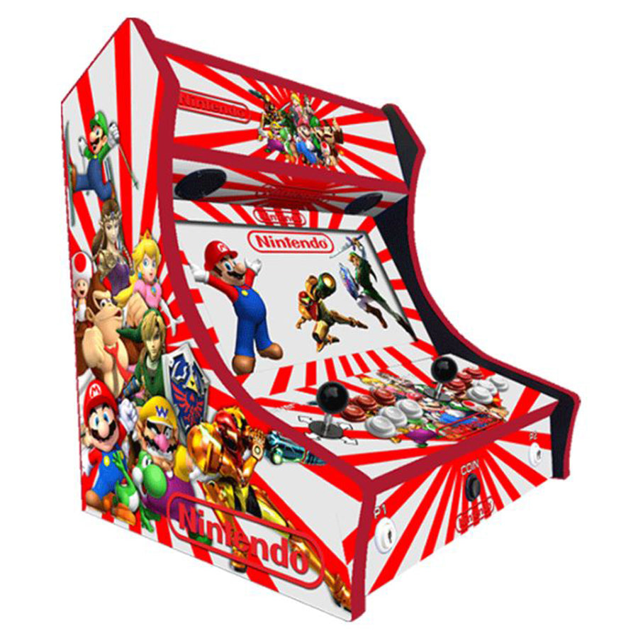 Nescade two-player Bartop arcade machine — view 1