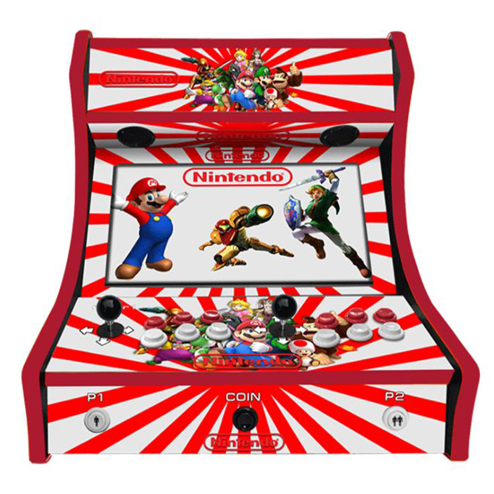 Nescade two-player Bartop arcade machine — view 2
