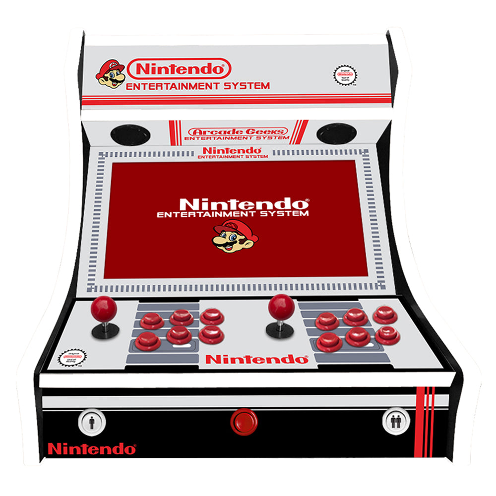NES two-player Bartop arcade machine — view 2