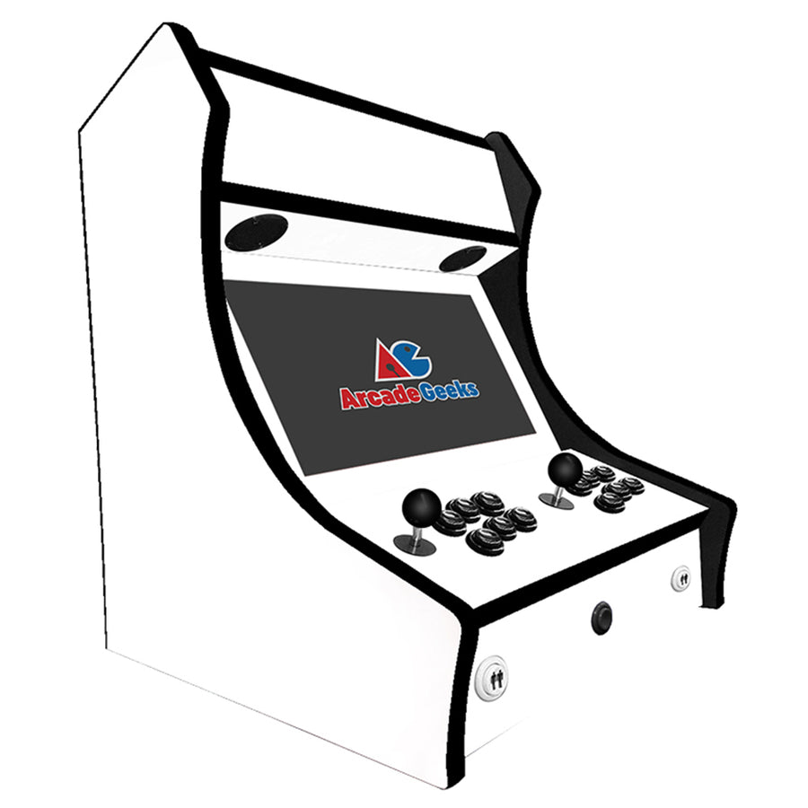 Plain White two-player Bartop arcade machine — view 1