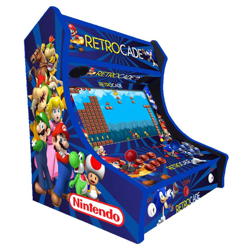 Retrocade two-player Bartop arcade machine — view 1