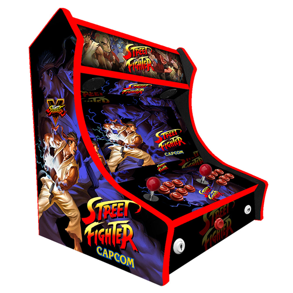 Street Fighter v5 two-player Bartop arcade machine — view 1