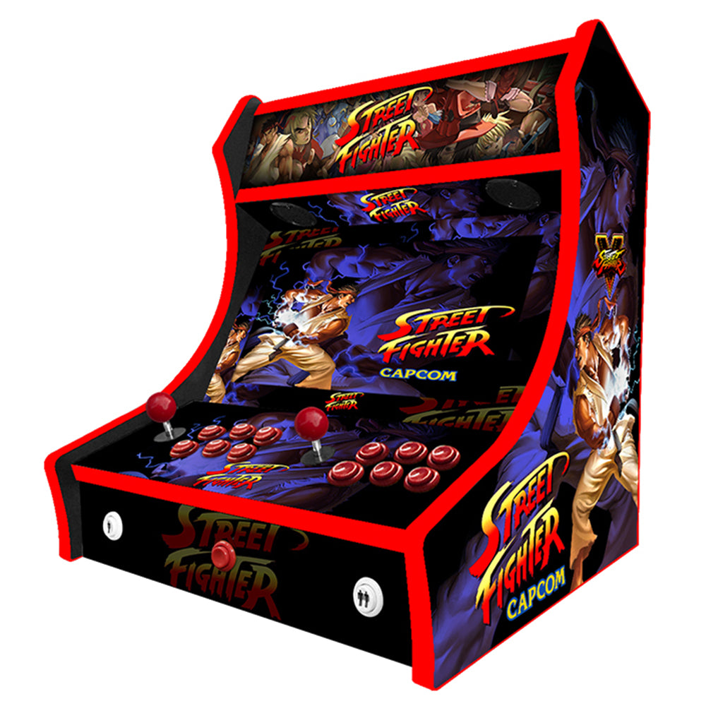 Street Fighter v5 two-player Bartop arcade machine — view 3