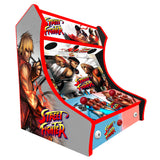Street Fighter v2 two-player Bartop arcade machine — view 1