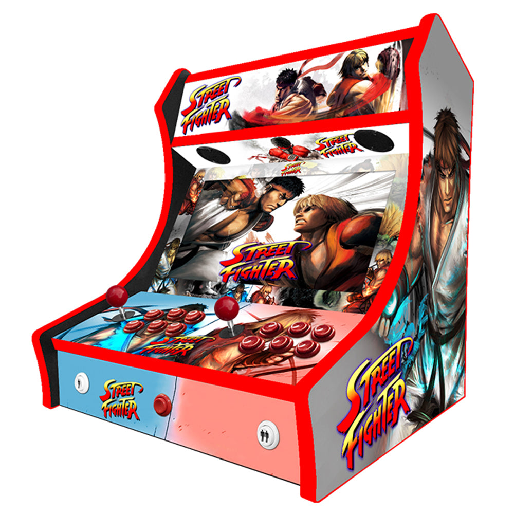 Street Fighter v2 two-player Bartop arcade machine — view 3