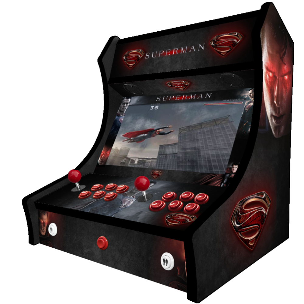 Superman two-player Bartop arcade machine — view 3