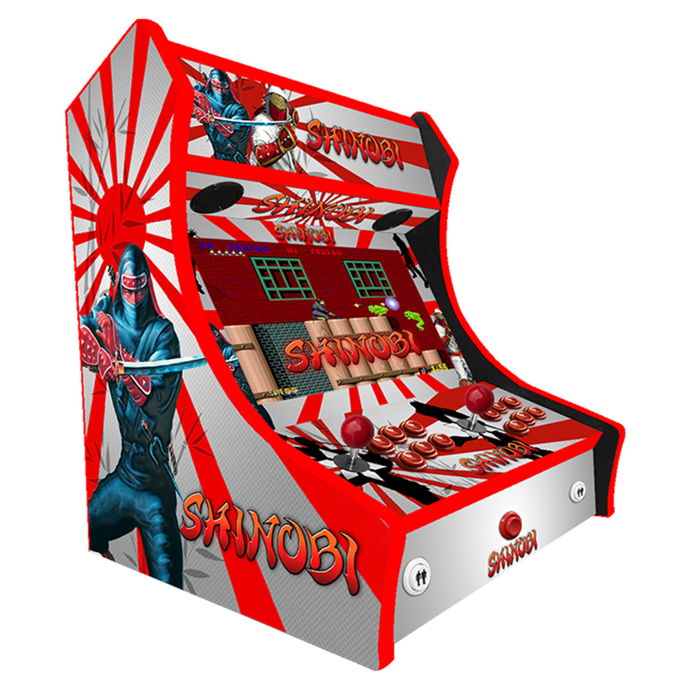 Shinobi two-player Bartop arcade machine — view 1