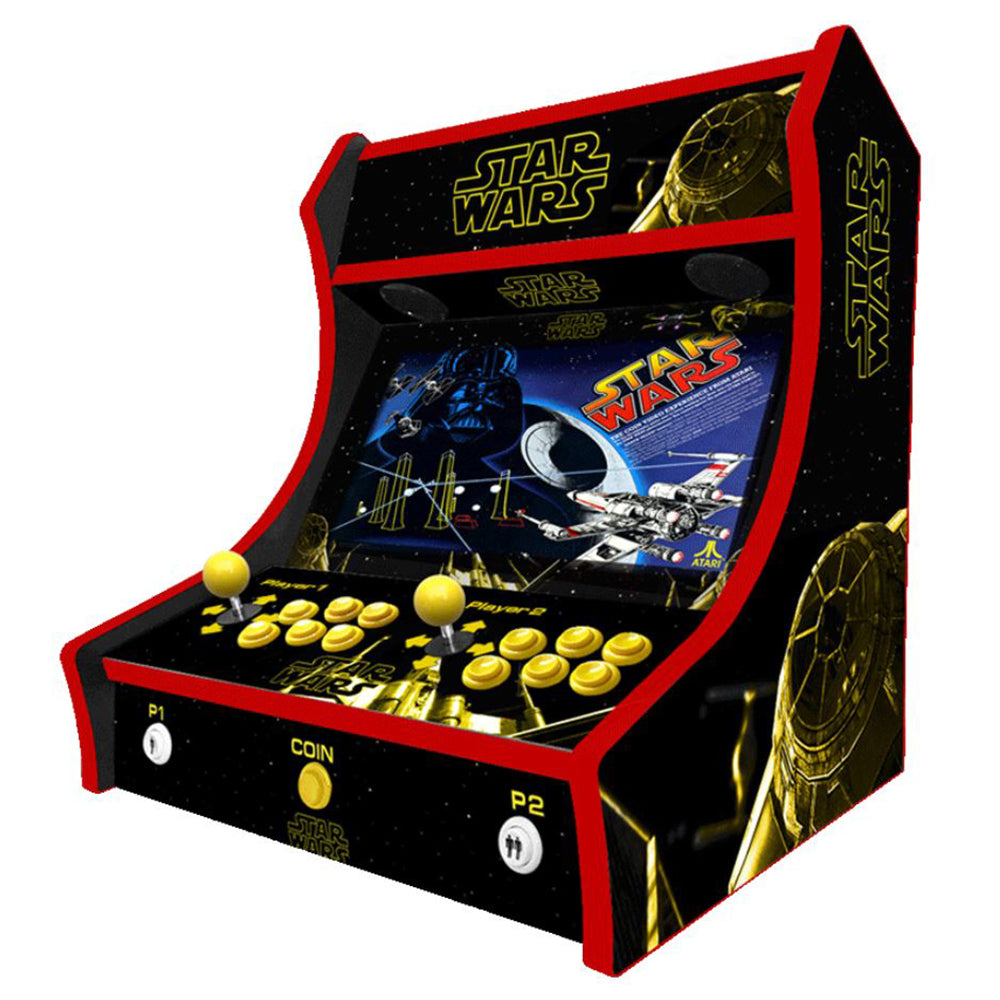 Star Wars v1 two-player Bartop arcade machine — view 3