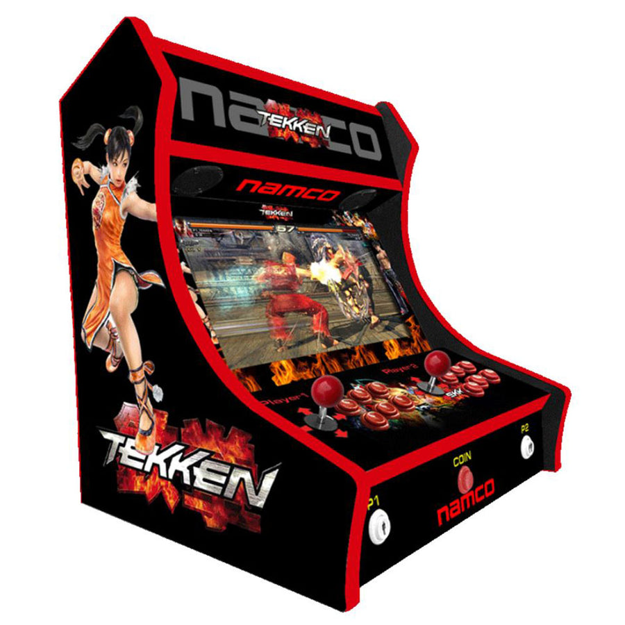 Tekken two-player Bartop arcade machine — view 1