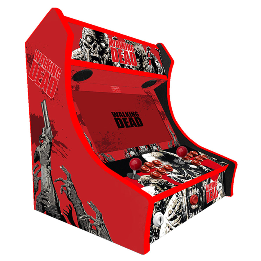 The Walking Dead two-player Bartop arcade machine — view 1