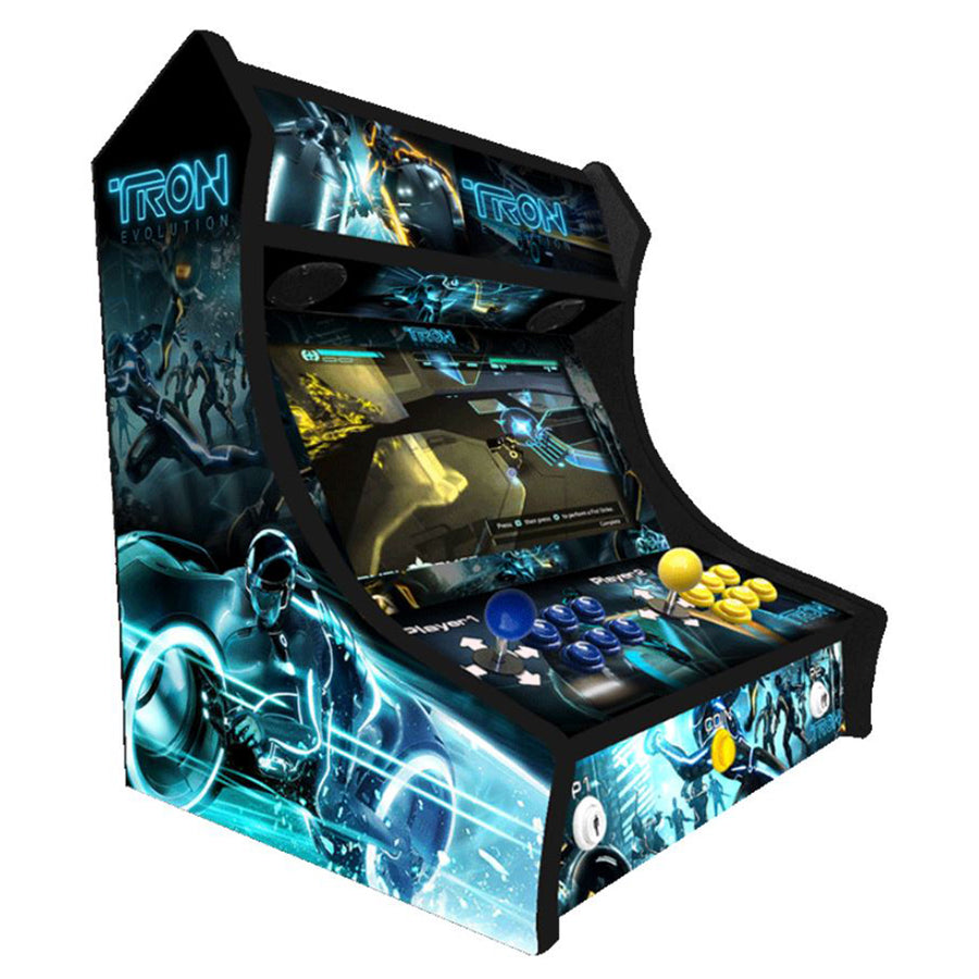 Tron two-player Bartop arcade machine — view 1