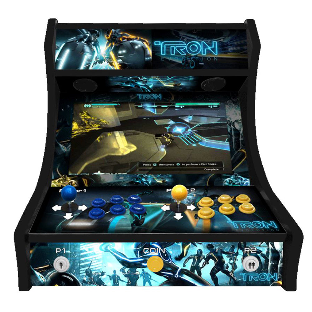 Tron two-player Bartop arcade machine — view 2