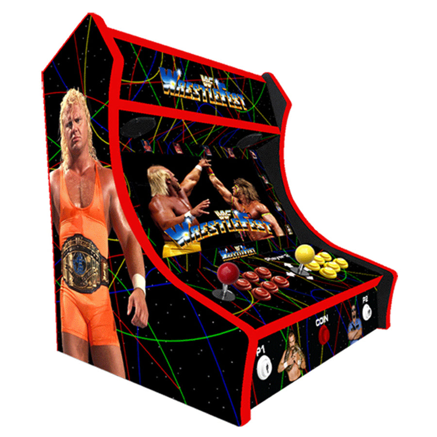 Wrestlefest two-player Bartop arcade machine — view 1