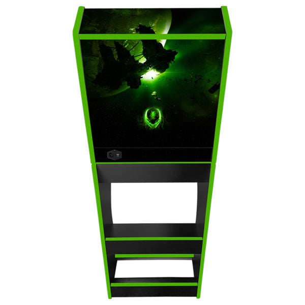 Aliens - V2 arcade cabinet — full machine artwork view