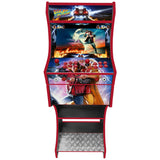 Back to the Future two-player Classic arcade machine, front view