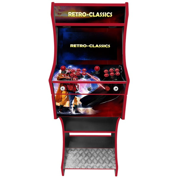 Back to The Future Mix arcade cabinet — alternate artwork view