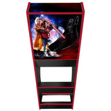 Back to The Future Mix arcade cabinet — full machine artwork view
