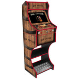 Bar-themed two-player Classic arcade machine, angled front view