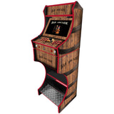 Bar-themed two-player Classic arcade machine, side angle